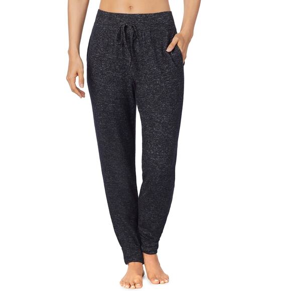 Cuddl Duds Soft Knit Jogger Pant Heather Charcoal Womens Size Medium New Stretch - Picture 1 of 7
